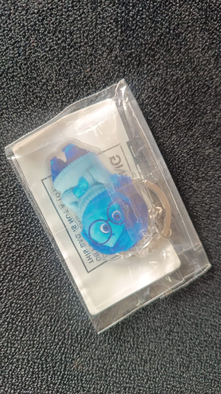 Cartoon Character-Themed Acrylic Keychain (1 Pc) Cartoon Character-Themed Acrylic Keychain (1 Pc)